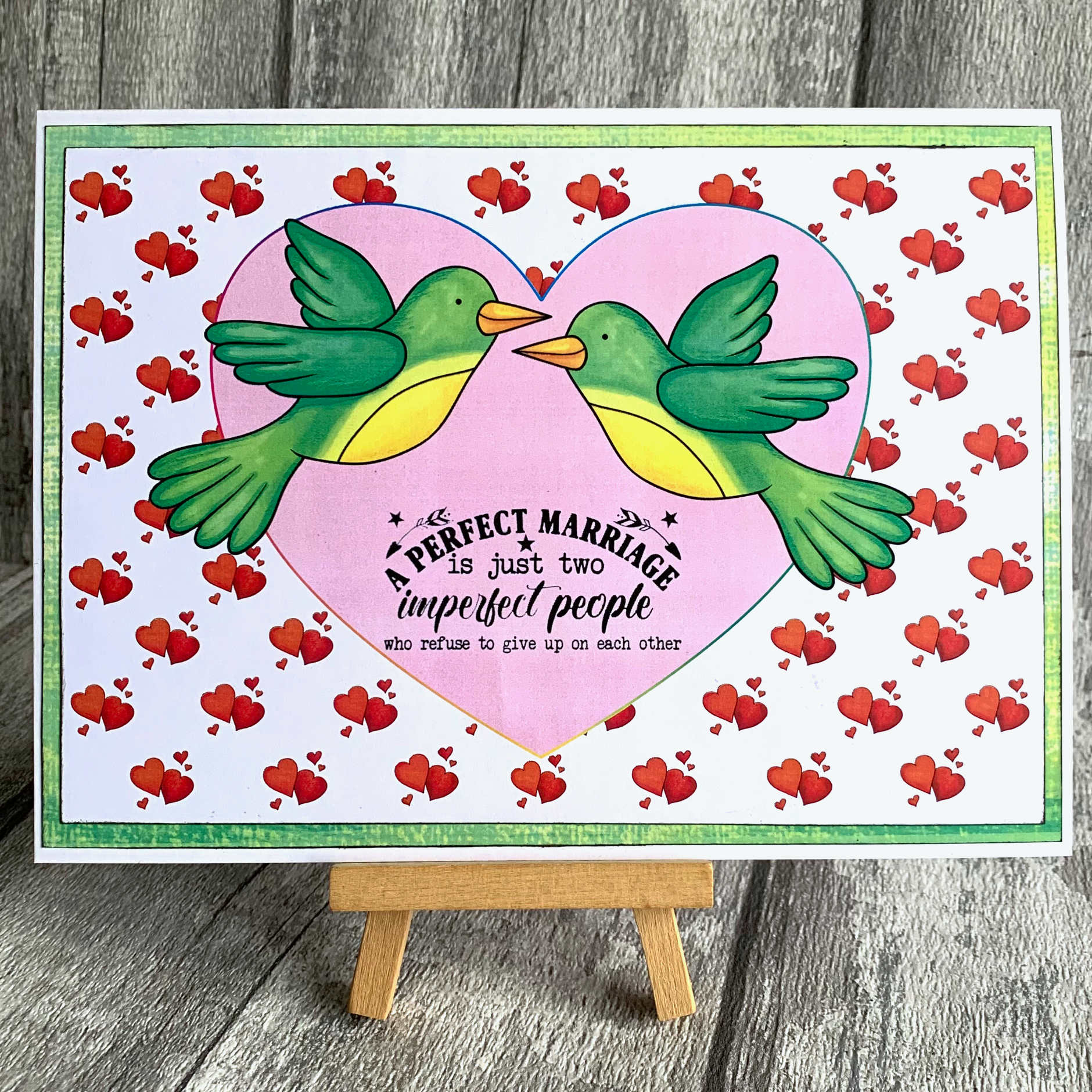 Lovebirds by Made By Mandy Lovebirds